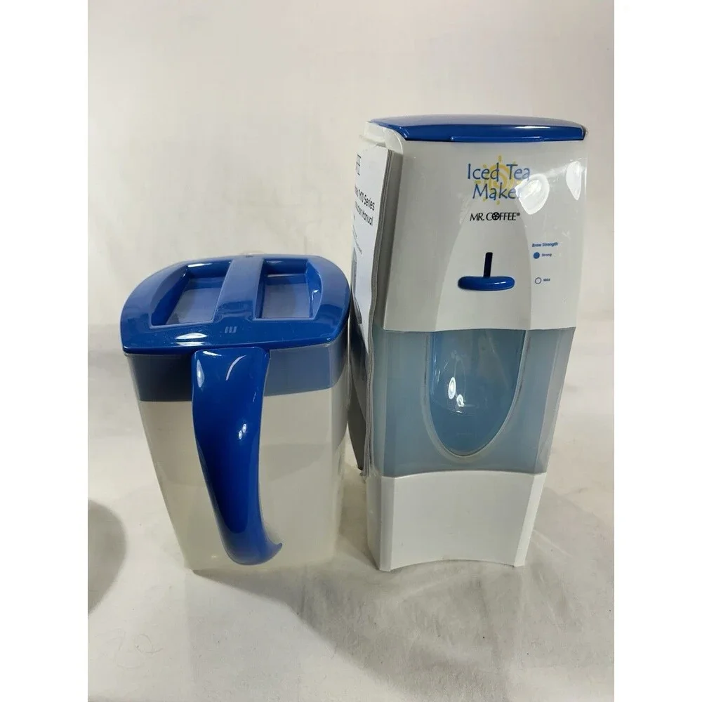 Mr. Coffee 3 Quart Iced Tea Maker TM75NB Blue With Pitcher